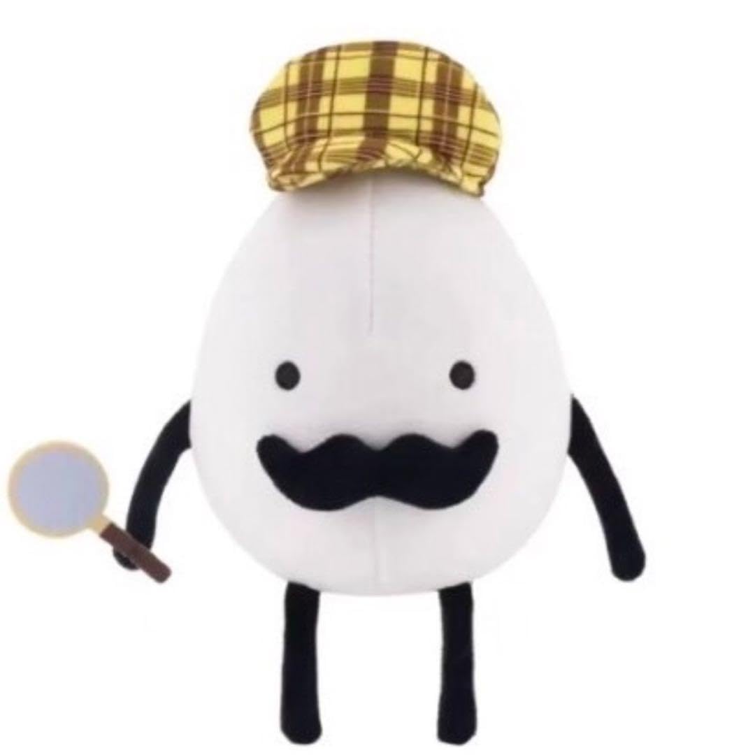 ひみつのおるすばん えだまめ夫人 正規品 Amazon.co.jp: ひみつのおるすばん 探偵たまご ぬいぐるみ 卵
