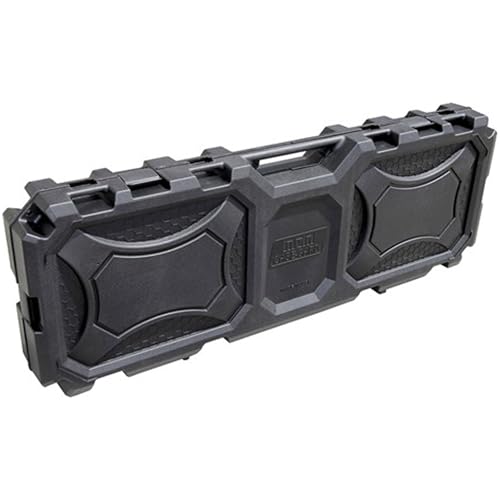 MTM RC42T Tactical Rifle Case 42, Snap Latches, High-Impact Plastic, USA Made, Black
