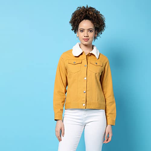 Image of Women's Cotton Jacket Relaxed Fit For Casual Wear | Full Sleeve | Stylish Wear Cotton Jacket Crafted With Comfort Fit And High Performance For Everyday Wear