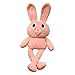 Garbarbar Coniglietto con Orecchie telescopiche, 2022 Giocattoli di Peluche di Coniglio con Orecchie da Tirare Rosa, Coniglio con Orecchie Lunghe a Lunghezza Regolabile (B-100CM)