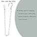 MECCANIXITY Hanging Chains 50cm Extension Link with S Shaped Hooks for Plant Basket Lantern Ornament, 304 Stainless Steel Pack of 6