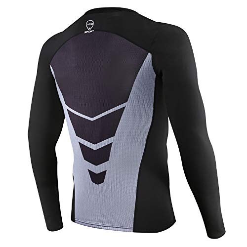 FDX Power Pro - Set di leggings e top a compressione da