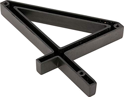 Distinctions By Hillman 844689 5-Inch Floating Mount House Bronze, Number 4 #TOP4