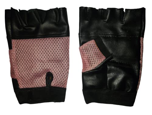 VENOM Pink Color Leather Gym Gloves for Weight Lifting Gloves, Exercise Gloves for Powerlifting, Cross Training, Workout, Best for Men & Women (Size : S) (B0BMTQ7JMD) Amazon Price History, Amazon Price Tracker
