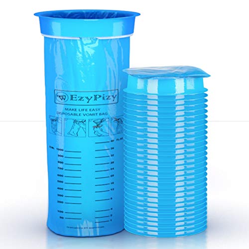 Vomit bags Pack Of 50 each 1000 milliliter, Disposable Barf Bag, Throw Up