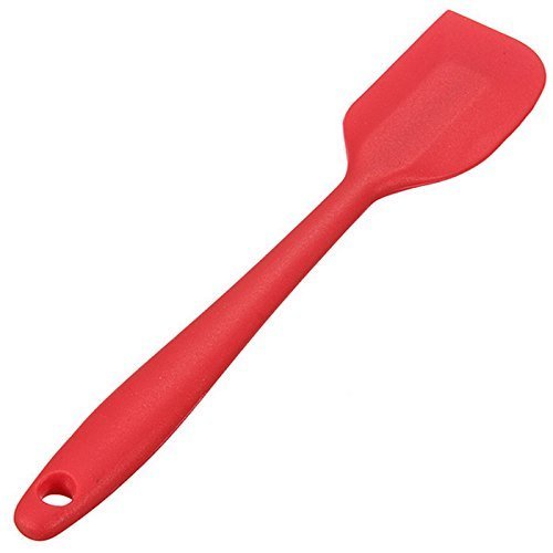 Image of Silicone Spatula Brush for Cooking, Spectula for Cake, Spatula for Non Stick Cookware, Spatula 1, Silicone spatulas (red)