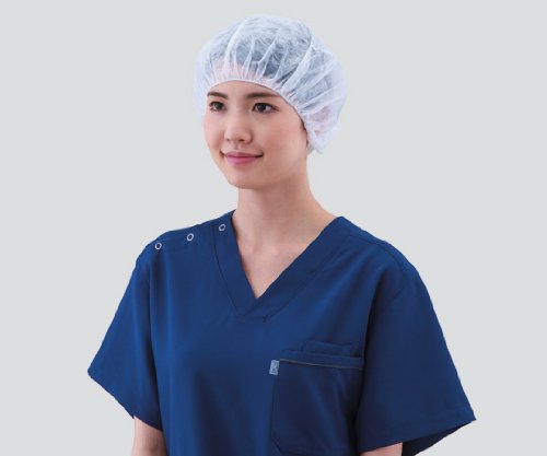 メディカルキャップ MC-E60 ホワイト /8-3130-04