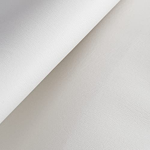 Kithkasa Modern Faux Leather Dining Chairs Set Of 4, Armless White Accent Chairs With Chromed Metal Legs For Kitchen Dining Room #TOP6