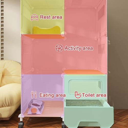 Enclos multifonctions spacieux blanc pour solutionner le manque d'espace - 7