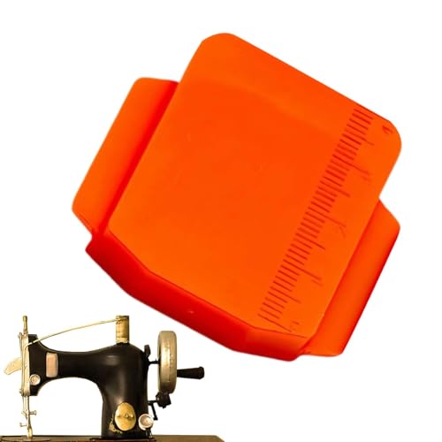 Guía de costura magnética, regla de costura poligonal con escala, herramienta multiusos de costura precisa, fijación para proyectos de acolchado, manualidades y costura, 5 x 4,4 cm