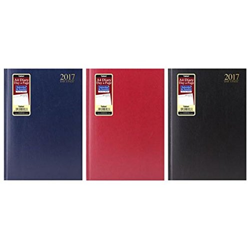 Tamaño A4, día de una página/un día para ver, diary-saturday & Domingo Full page-jms