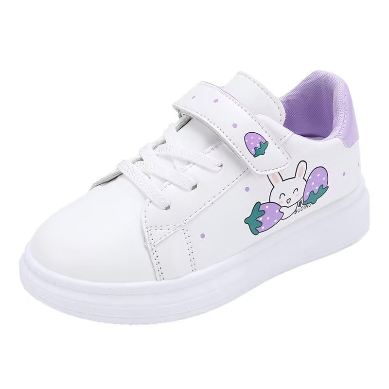 Kids Girl Cartoon Bunny Casual Sneakers for Outdoor Sport Running Walking