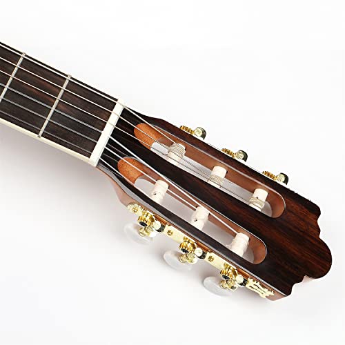 MEIeynt Guitare Acoustique coréenne en pin Massif – Bundle avec Sac de Transport, accordeur, Sangle, Cordes, médiators… - Les Beatles, Paul McCartney, John Lennon, RIngo Starr, George Harrison MEIeynt Guitare Acoustique coréenne en pin Massif - Bundle avec Sac de Transport, accordeur, Sangle, Cordes, médiators… – Image 6