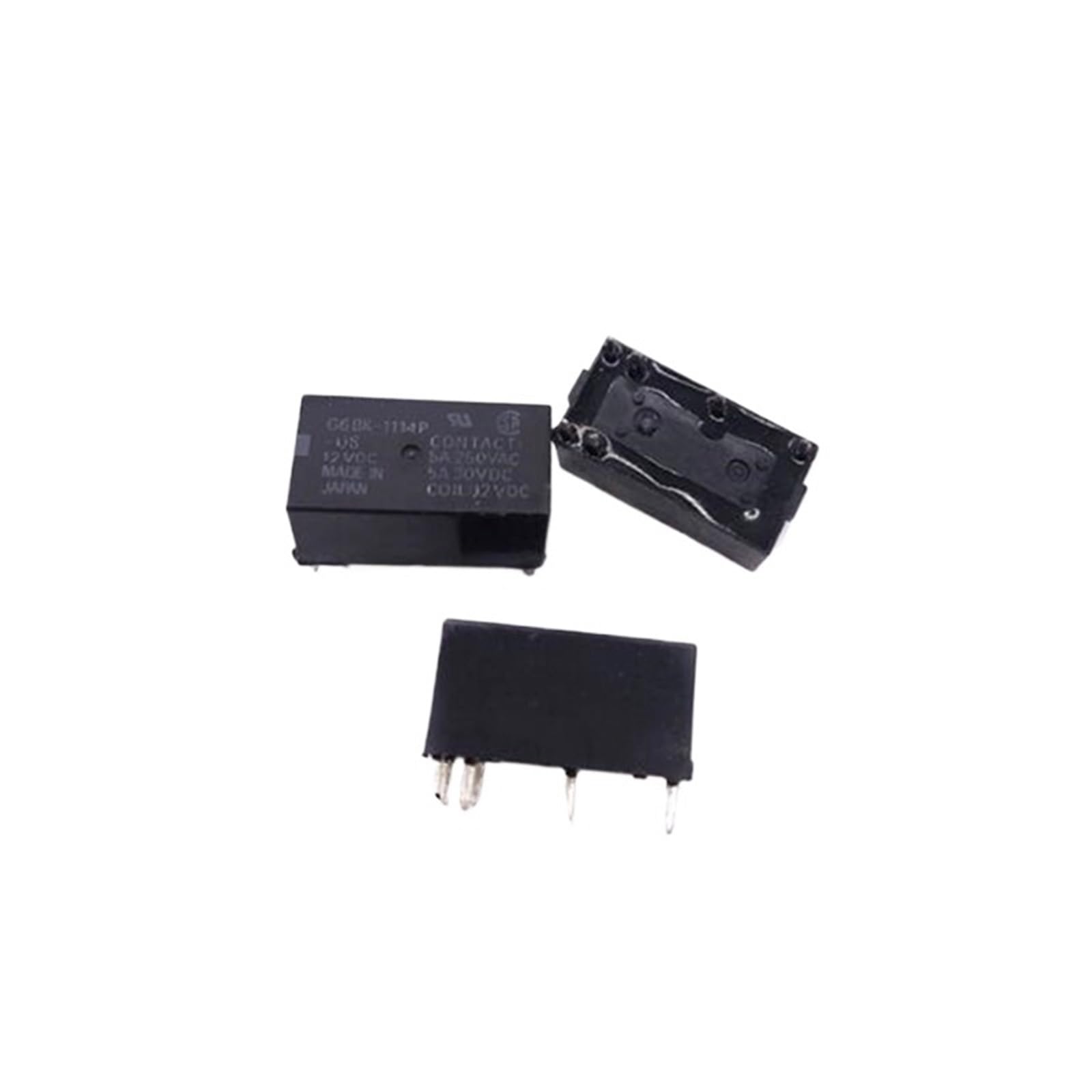 Relais G6BK-1114P-US-5VDC haute durabilité 5A 250VAC pour matériel médical