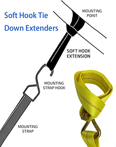 Gxtool Ratchet Tie Down Strap - 2 Pack 2" X 17' Heavy Duty Ratchet Straps With Aluminum Handle, Cargo Straps For Moving Appliances, Lawn Equipment, Motorcycle In A Truck (Heavy Cargo 17') #TOP1