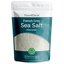 Viva Doria Sel Gris French Light Grey Sea Salt, 1.5 lb 24 oz