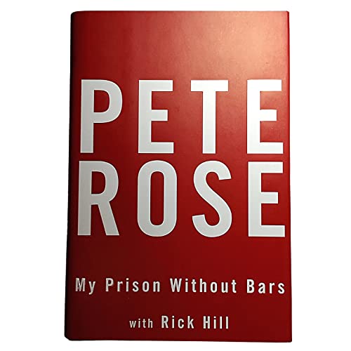 pete rose signed baseball book my prison without bars hardcover book jsa authentic autograph sports memorabilia
