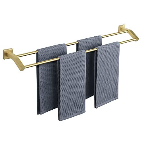 Alise 32-Inch Gold Finish SUS304 Towel Bar Wall Mount