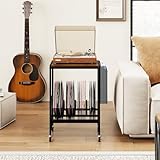 Construction robuste - Le support pour platine est doté d'un cadre métallique peint par poudrage, offrant une stabilité exceptionnelle et une grande capacité de charge. Sa surface solide assure un maintien sûr de vos appareils audio et garantit une conservation fiable durant de nombreuses années.