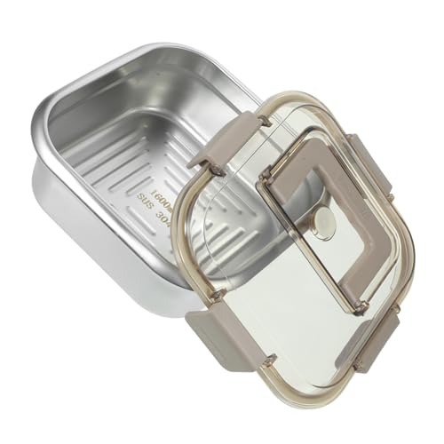 HOLIDYOYO Refrigerator Organizer Keeping Boxes Stackable Food Containers with Lids Safe for All Foods