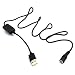 Produktbild USB-Stromkabel Female 5.5Mm Stecker Mit 8V Regulator Für Kamera-Batterie Dc-Kuppler Lp-E6 Dr-E6 / Ac-Pw20 Np-Fw50 / Bln1 - Schwarz