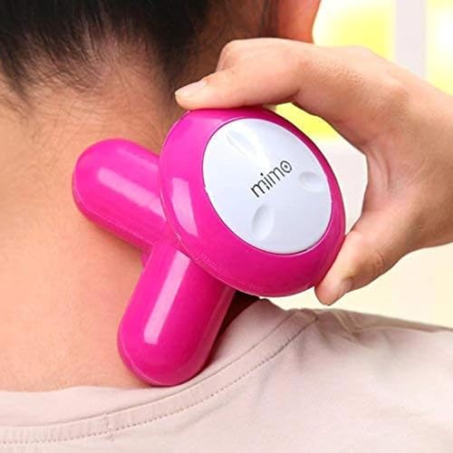 Image of QONETIC Acupressure Electric Mini Full Body Vibration Massager Mimo Mini Vibration Full Body Massager Slimming Body Massager For Pain Relief With USB Port, Multicolour (Multi mimo)