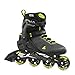 Rollerblade Macroblade 80, Pattini in Linea. Unisex Adulto, Nero/Lime, 45