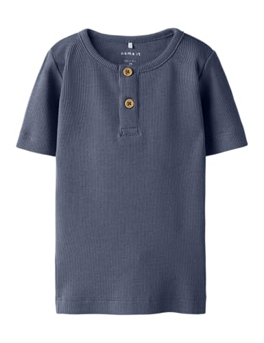 Name IT Jungen Nmmkab Ss Top Noos Vintage Indigo 116 cm