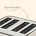 Haden Toaster Devon 4 Slice 6 Browning Setting Wide Slots Cream