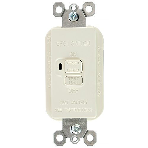 Pass & Seymour Dead Front GFCI, Light Almond 2085LA