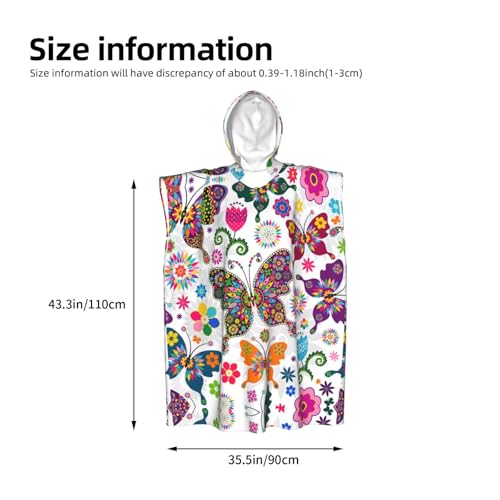 Poncho à capuche microfibre pour se changer facilement après le surf