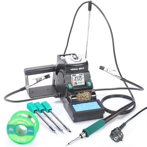 YIHUA 982-III Kit de estación de soldadura de precisión compatible C245 incluye 3 soldador estaño...