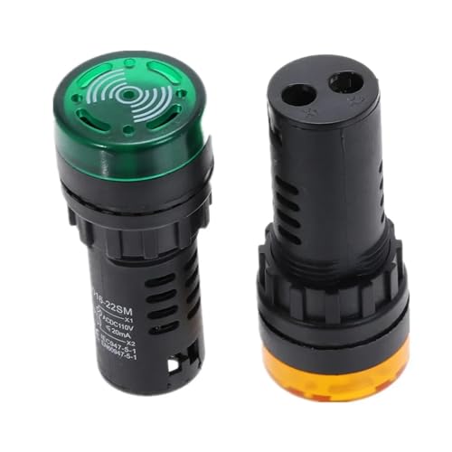 Piloto LED verde de 22mm AD16-22SM para control de maquinaria textil 4