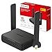 Mercusys MB113-4G LTE WLAN Router, mobiler 4G Router Tragbarer mit SIM-Karte, Cat 4 bis zu 150 Mbit/s, 2× 100 Mbps Ports, OpenVPN, Plug & Play, bis zu 32 Geräte, Powerbank-Betrieb