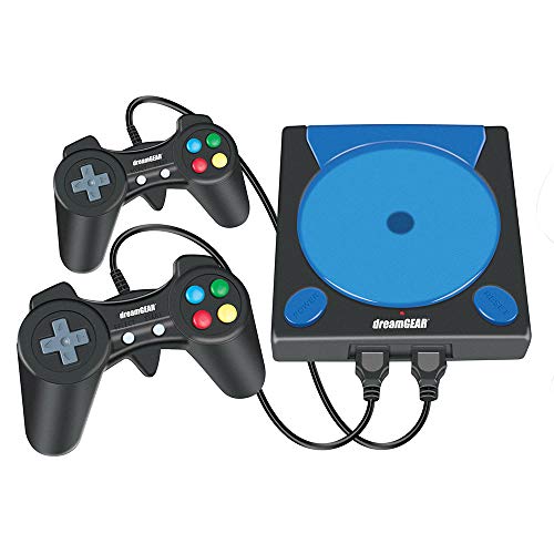 Console Game Station My Arcade Dreamgear com 191 jogos, 2 controladores e raquete sem fio DGUN-2558