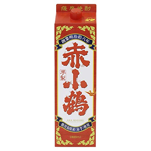 小正醸造 赤小鶴 25度 パック