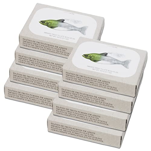 Seasgrove Smoked Trout Fillets in Oil