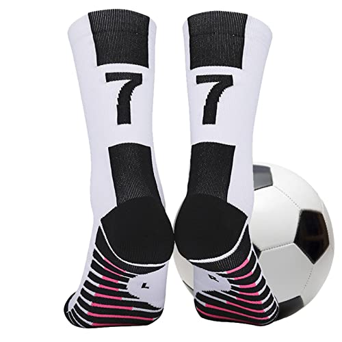 Meias de futebol com números - Meias de futebol profissionais Paris Club Número Estrela Meias de fut