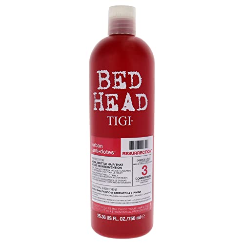 Bed Head by Tigi – Urban Antidotes Resurrection, acondicionador para pelo dañado, 750 ml