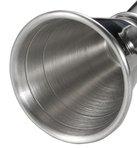 Vaso medidor doble para cóctel acero inoxidable 1.5 oz miniatura 3