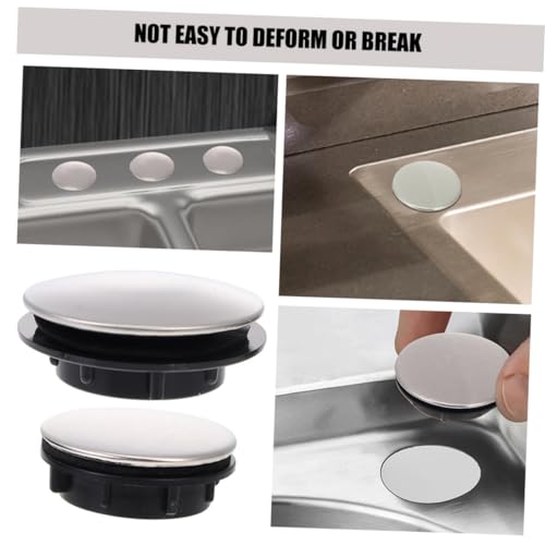 Cache-trou évier cuisine pour boucher perçage robinet - 8
