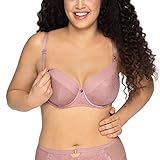 AVA Dame Bügel BH Schwangere Mutter Abnehmbare Schalen Stillen 1962 Funky Twist, Rosa,70J