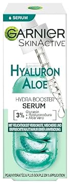 Garnier Siero idratante per una pelle tonica e luminosa, con aloe vera lenitiva e acido ialuronico, Skin Active, 30 ml