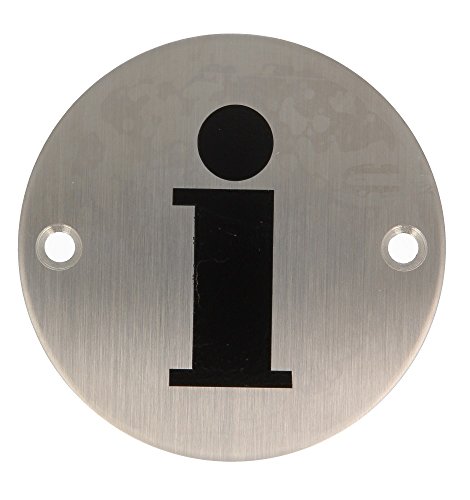 Amig - Placa Simbolo 31-75 Inoxidable 18/8 Display