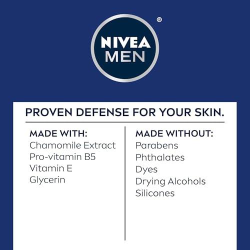 NIVEA MEN Sensitive Baume après rasage après rasage pour peaux sensibles des hommes Soin de rasage apaisant pour soulager les irritations de la peau 100 ml - vue 5