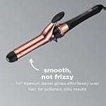 Conair Infinitipro Rose Gold Titanium Curling Iron, 1 1/4-Inch
