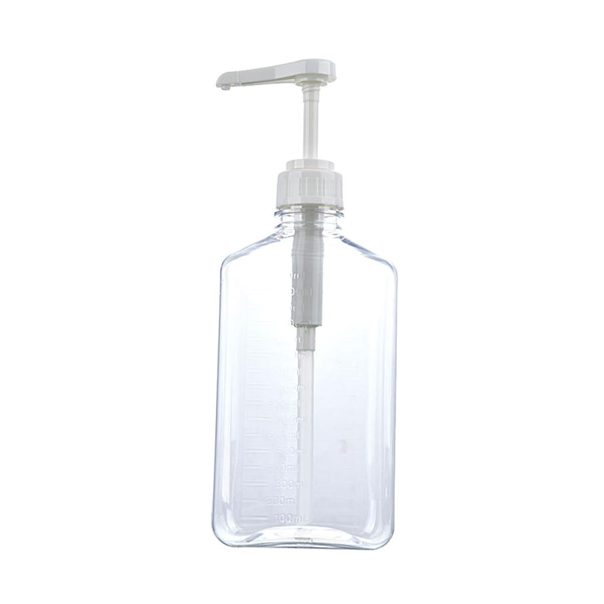 Cabilock 1Pc Transparent PP Squeeze Bottle Juice Storage Container for Syrup Juice Sauces Material Easy to Clean Lightweight Design Capacity