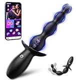 Tagnaff Handlicher Anal Vibrator Plug für Einsteiger, Analvibratoren für...
