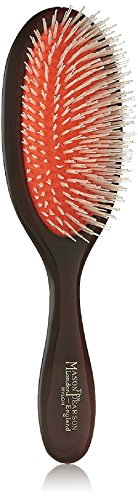 Mason Pearson Nylon - Handy Nylon Hair Brush For Fine Hair (Dary Ruby) - 1pc