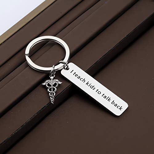 CENWA Speech Language Pathologist SLP Gift Speech Therapy Gift I Teach Kids to Talk Back Speech Teacher Speech Therapist Gift4